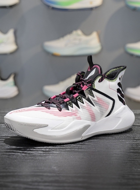 李宁反伍BADFIVE篮球鞋男子2025新款减震回弹篮球外场鞋ABFV053