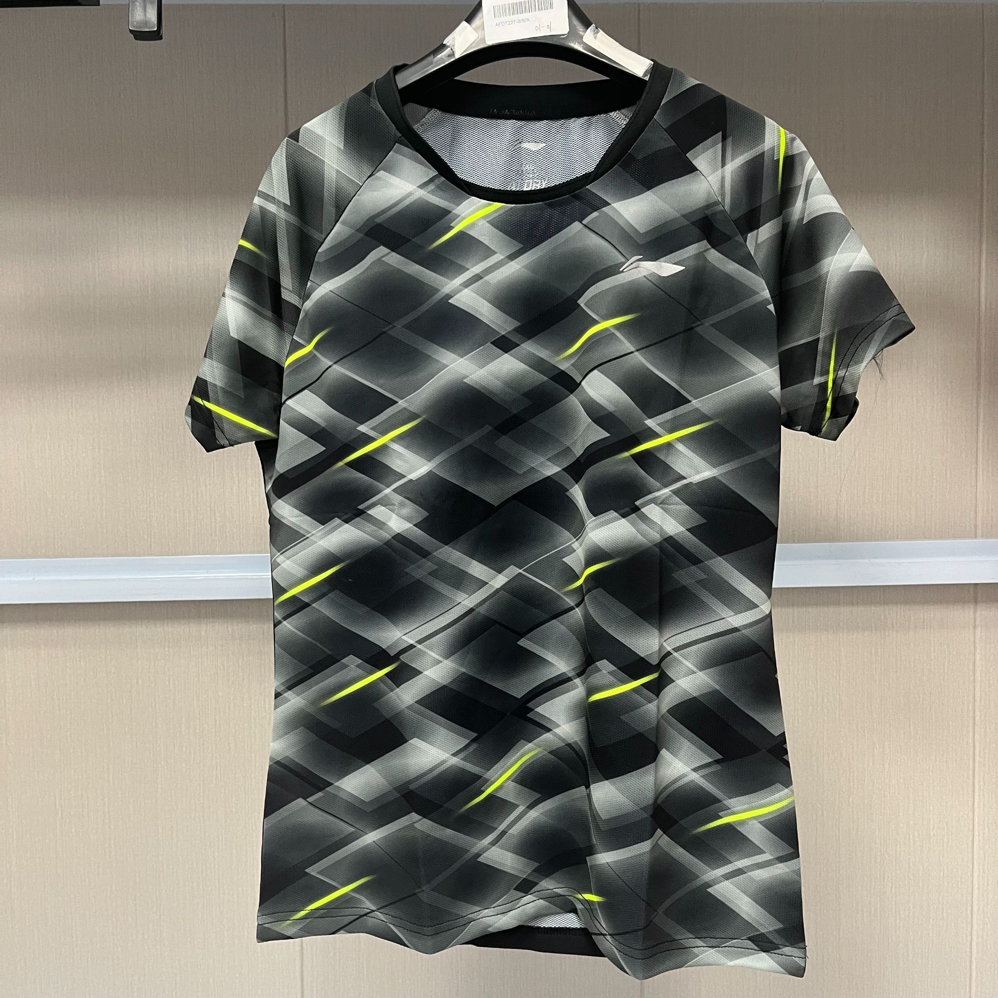 《购买前看详情B品》李宁短袖羽毛球服女款夏季速干休闲短袖AAYP0