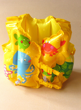 INTEX儿童救生衣浮力背心婴儿宝宝充气马甲卡通漂流游泳衣游泳圈