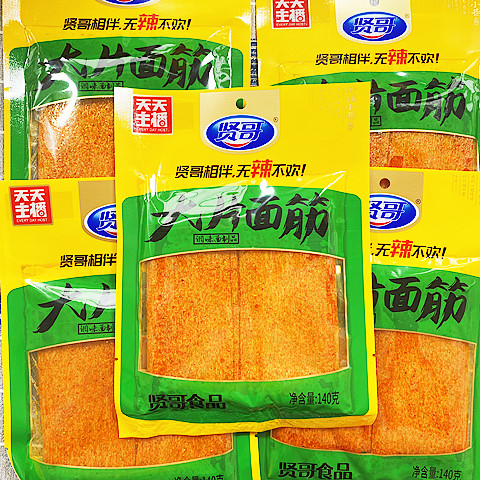 贤哥大片面筋薄片辣片