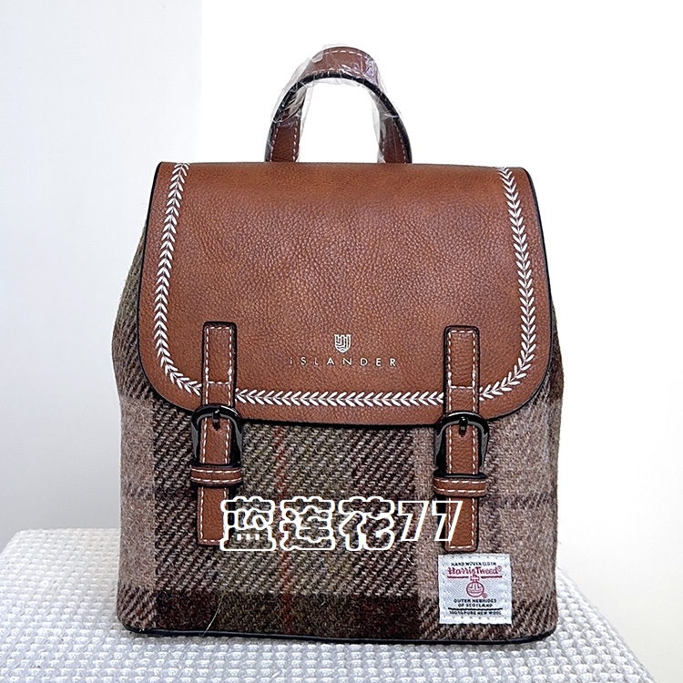 IslanderHarrisTweed双肩包
