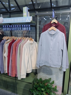 好彩532绒磨磨外套女立领长袖开衫秋冬双面奥粒绒拉链休闲宽松衣