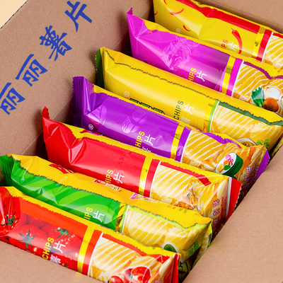 丽丽薯片烤肉番茄味薯片