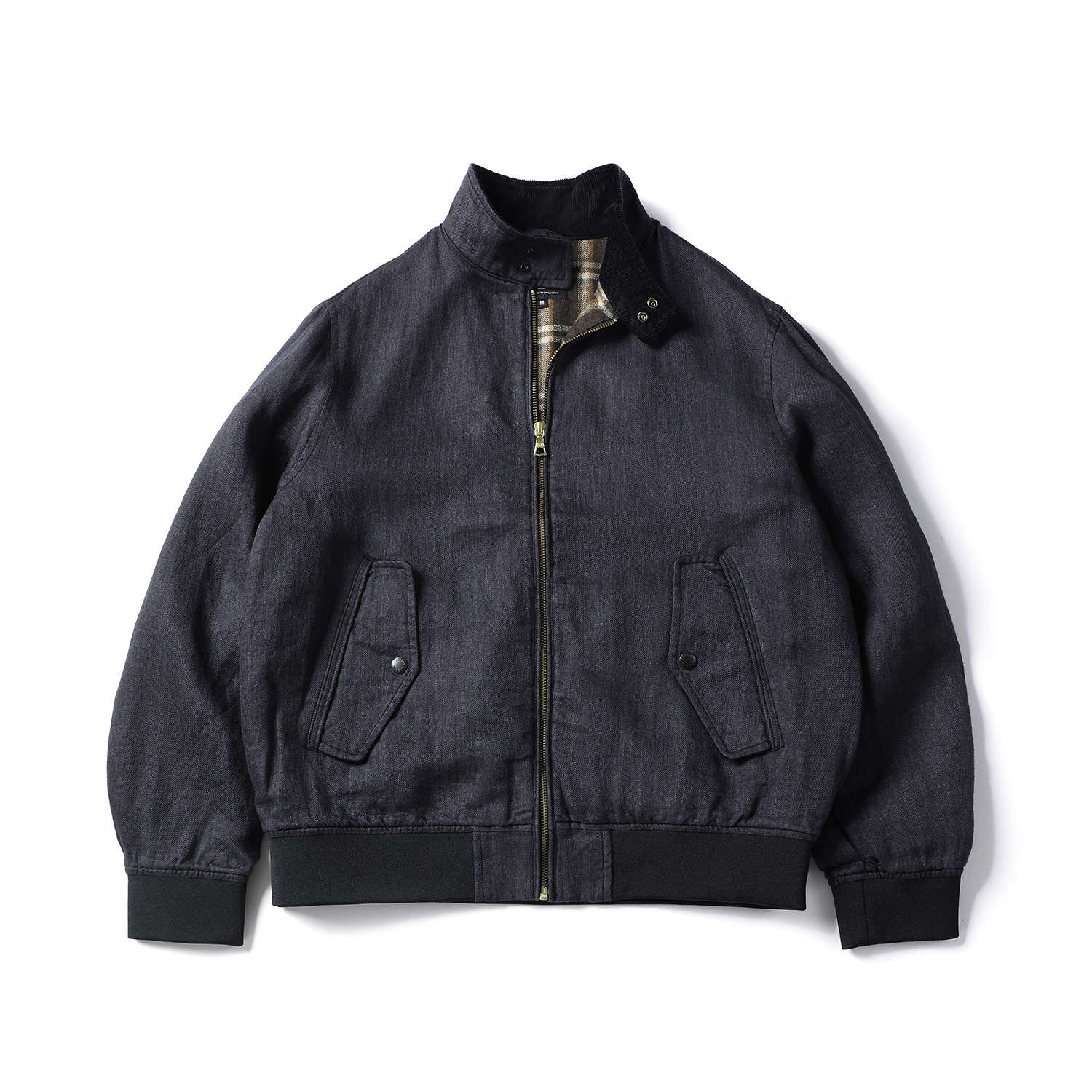 复古老干部纯亚麻休闲夹克外套