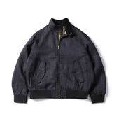 实年服工093春秋复古老干部纯亚麻休闲夹克外套男经典 百搭上衣