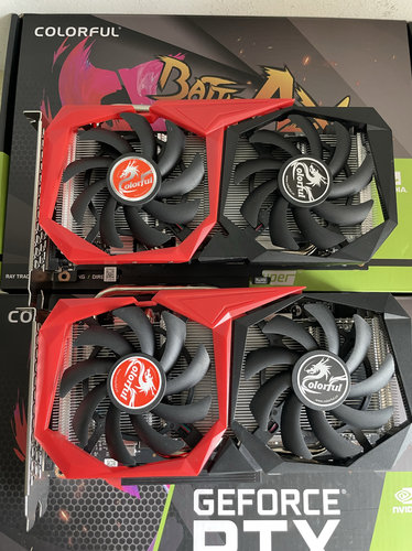 七彩虹RTX 2060 6G 战斧，二手拆机，充新质保两年。