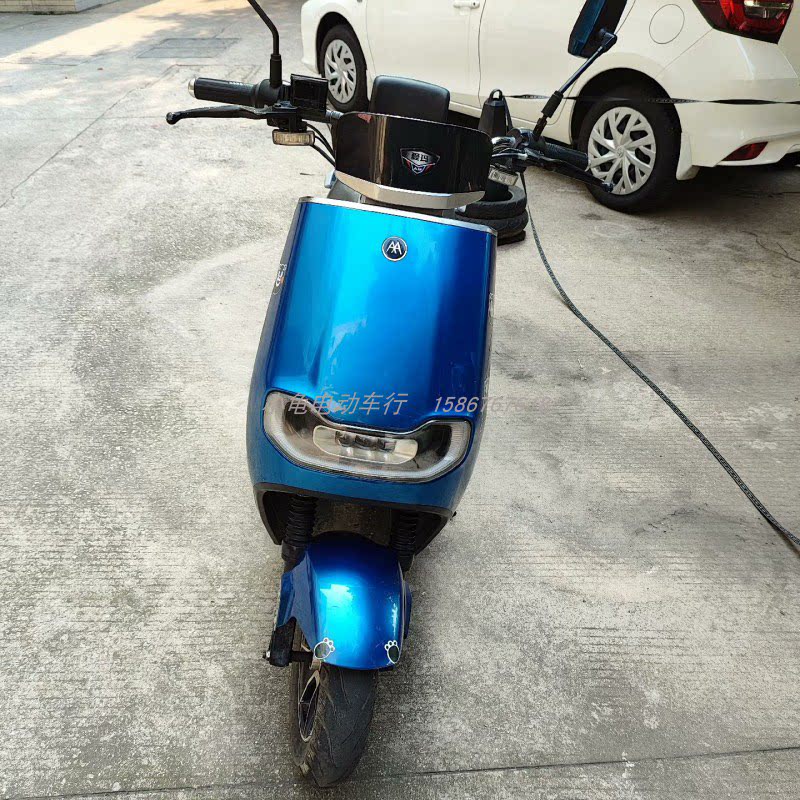 爱玛红牛n596电动车外壳 坐垫前围后泥板挡风玻璃配件大全