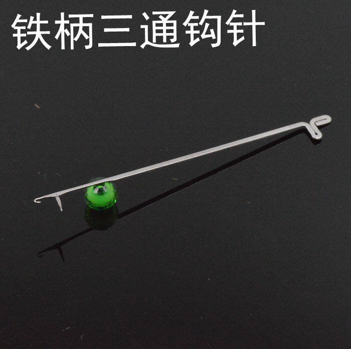 스레딩 비즈 3 방향 크로 셰 뜨개질 DIY 수제 재료 도구 중국어 매듭 와이어 비즈 비즈 목걸이 팔찌 무료 배송