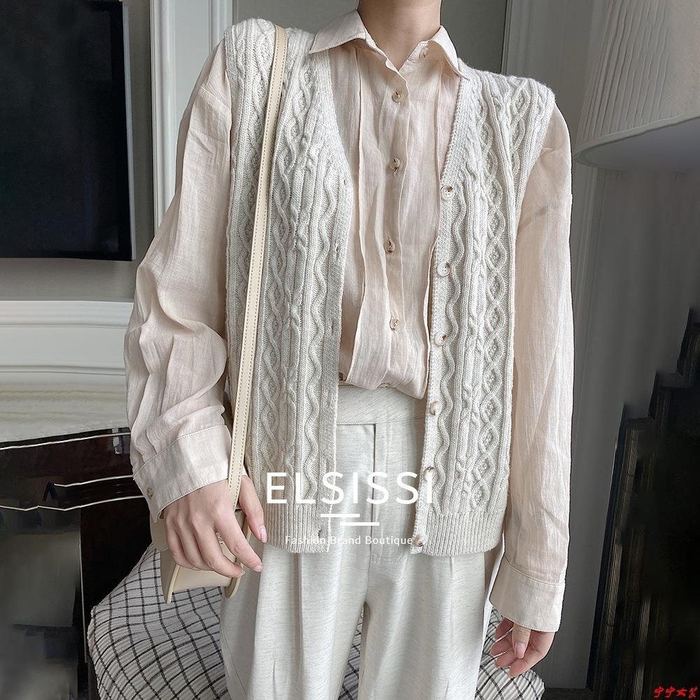 2020es女装爱皙秋冬新款简约百搭宽松舒适棉质薄款长袖衬衫女7807在类目 女装/女士精品, 衬衫中 - 来自Buy2taobao.com提供专业的淘宝代购服务