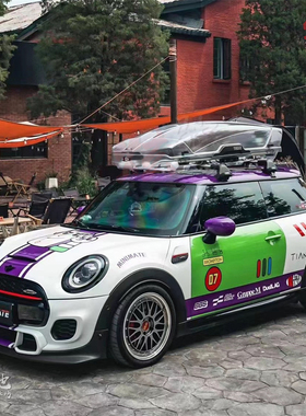 MINI CooperF56电动车贴拉花R56R60 F54 F55巴斯光年车身贴纸装饰