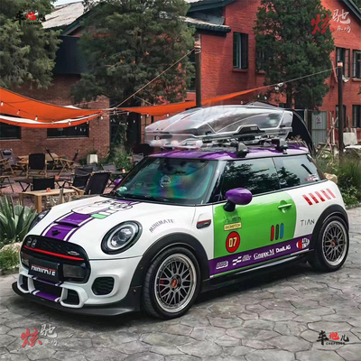 MINI CooperF56电动车贴拉花R56R60 F54 F55巴斯光年车身贴纸装饰