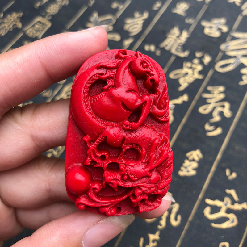 台湾原色龙马精神吊坠项链送证书