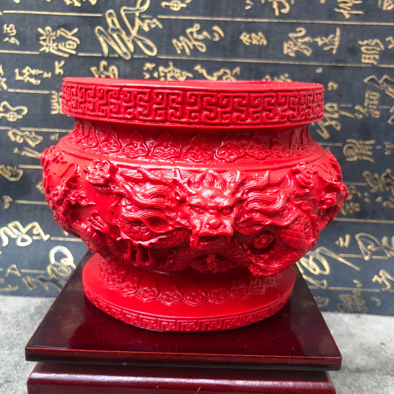 天然朱砂供佛镇宅风水证书摆件