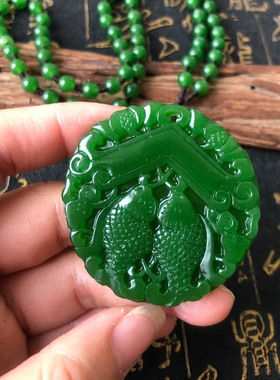 五行缺水玉佩项链台湾证书吊坠