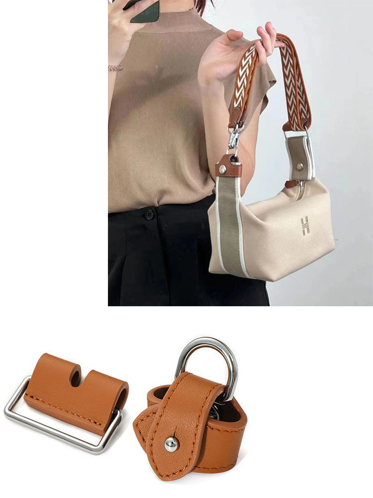 适用于hermes饭盒包改造扣包包配件锁扣洗漱包卡扣包包改款五金扣