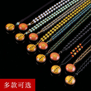 合金贴片楞严咒吊坠佛系吊饰楞严神咒男女经文免费结缘护身符