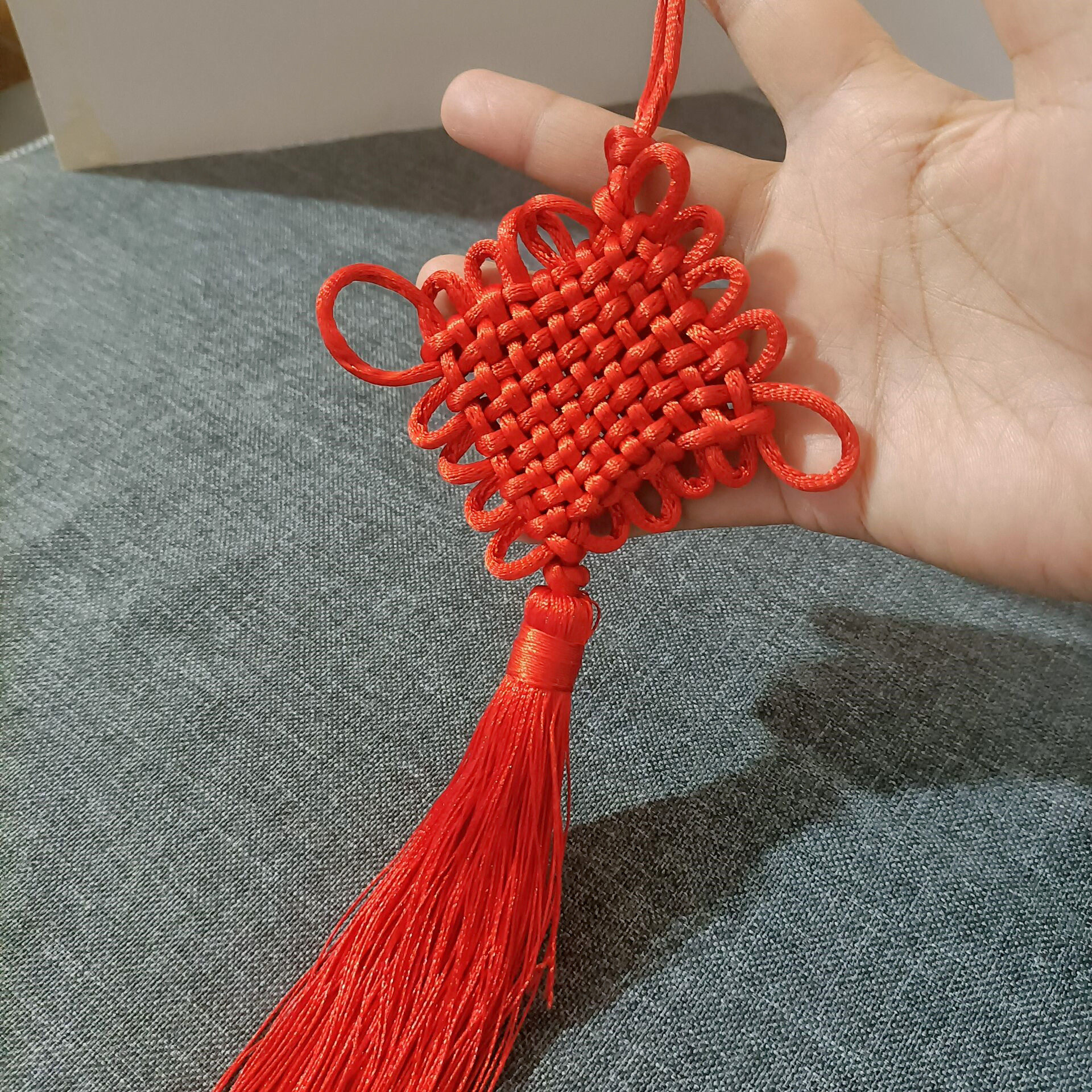 兔年春节喜庆小号流苏中国结线绳玄关乔迁新居客厅高档吉祥挂件件