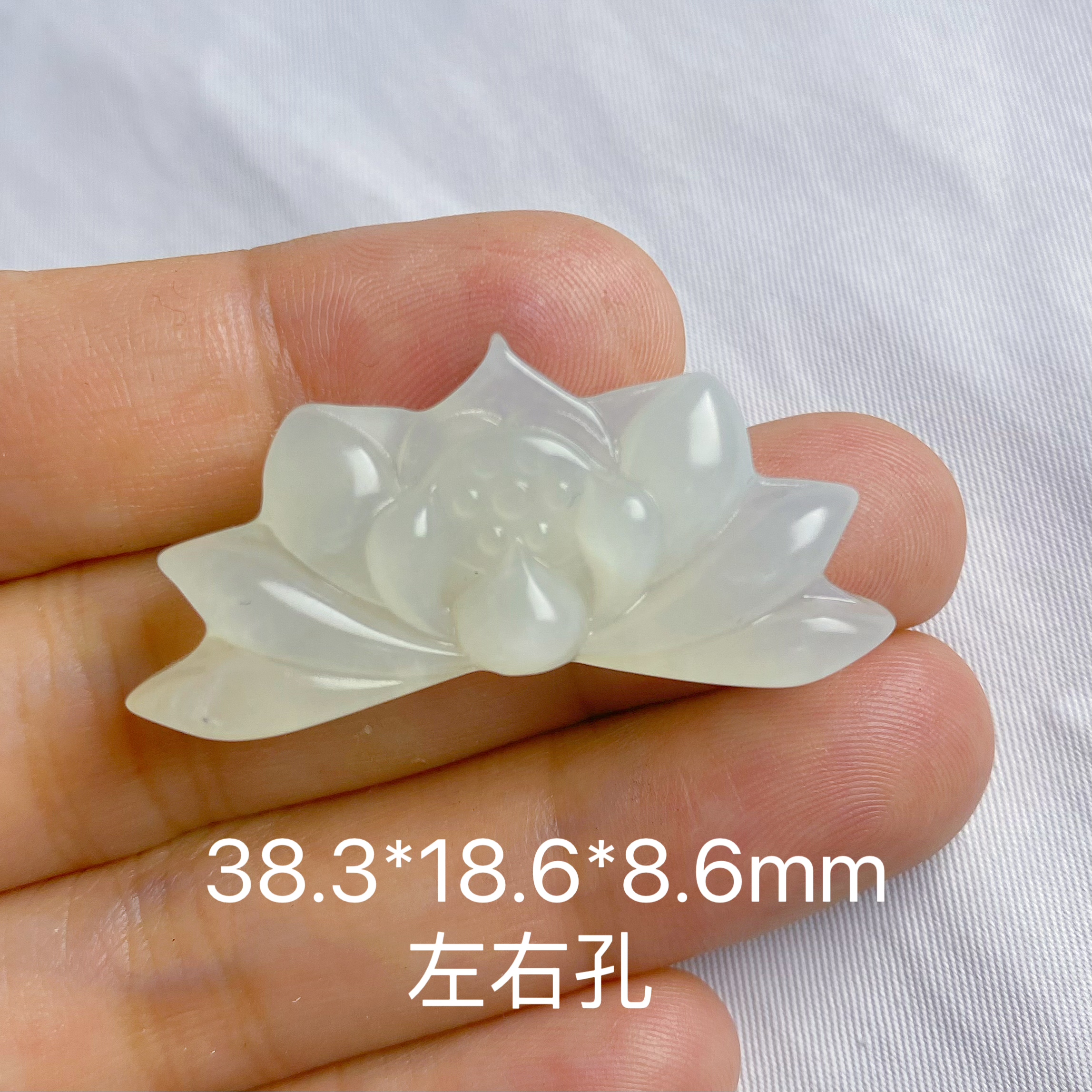 天然岫玉吊坠莲花算盘山水牌平安扣男女款玉石项链挂件