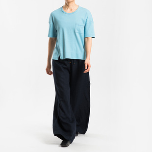 城市山民UrbanTribe女式棉混圆领宽松短袖CF49274