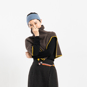 城市山民UrbanTribe女式 羊绒针织发带AF29032