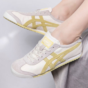 鬼冢虎2022款男女MEXICO 66轻便舒适透气低帮休闲鞋1183B391-103