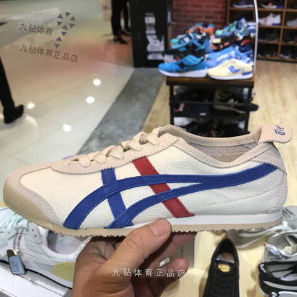 鬼冢虎tiger男女鞋MEXICO 66小白鞋休闲鞋板鞋皮质运动鞋TH2J4L