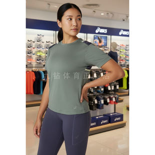 400 T恤2032D272 ASICS亚瑟士2025秋季 女子运动休闲短袖