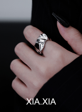 小众冷淡风女生欧美热销开口戒指女个性百搭流行时尚指环配饰简约
