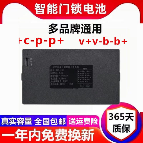 智能门锁电池ZNS-09B密码锁电池