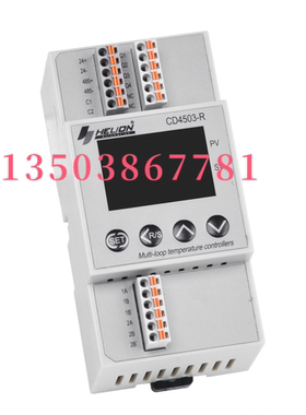 汉隆温控模块CD4503-RS 2路控制，2路热电阻输入，4路晶体管输出