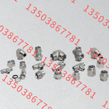 外螺纹支管三通卡套接头T-FJ4FJ4N2/T-FJ4FJ4N4/T-FJ5FJ5N2