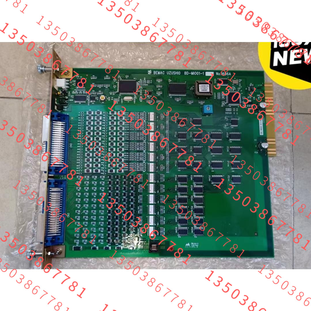BEMAC UZUSHIO BD-MIO01-1 警报系统电路板 CARD2,No.1606A