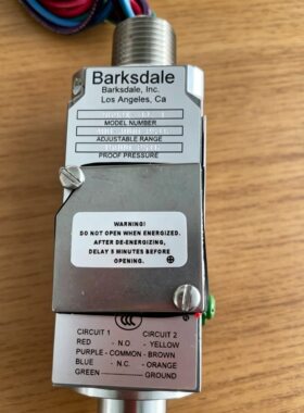 Barksdale巴士德压力开关E9692X-1CC-3 议价