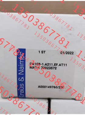 Kraus&Naimer KN选择转换开关 CA10B-1.A211.EF.AT11