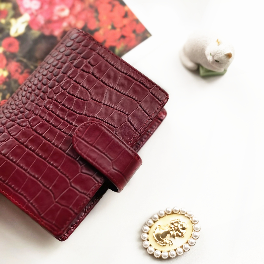 便携真皮手帐通用活页本牛皮