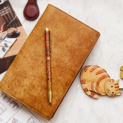 意大利Pueblo复古植鞣牛皮手帐A6FC/A7/A8/M5活页真皮MBOX皮本