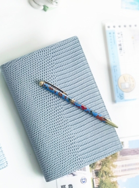 2025新品奇葩A6工作笔记本 A6FC手帐 二折紧凑真皮手帐活页本A7