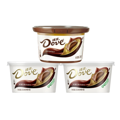 Dove Chocolate 225G*2 чаша+Dove Chocolate 234G+Dove Bowl 112G