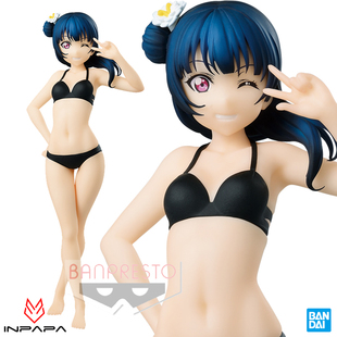 日本Banpresto EXQ LoveLive sunshine 国木田花丸 夏日泳装 现货