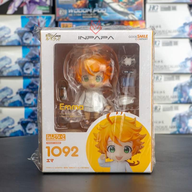 日本良笑 GSC 约定的梦幻岛 艾玛 粘土人 Q版人偶可动摆件 现货