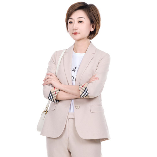 白领高弹西服领两粒扣翻边