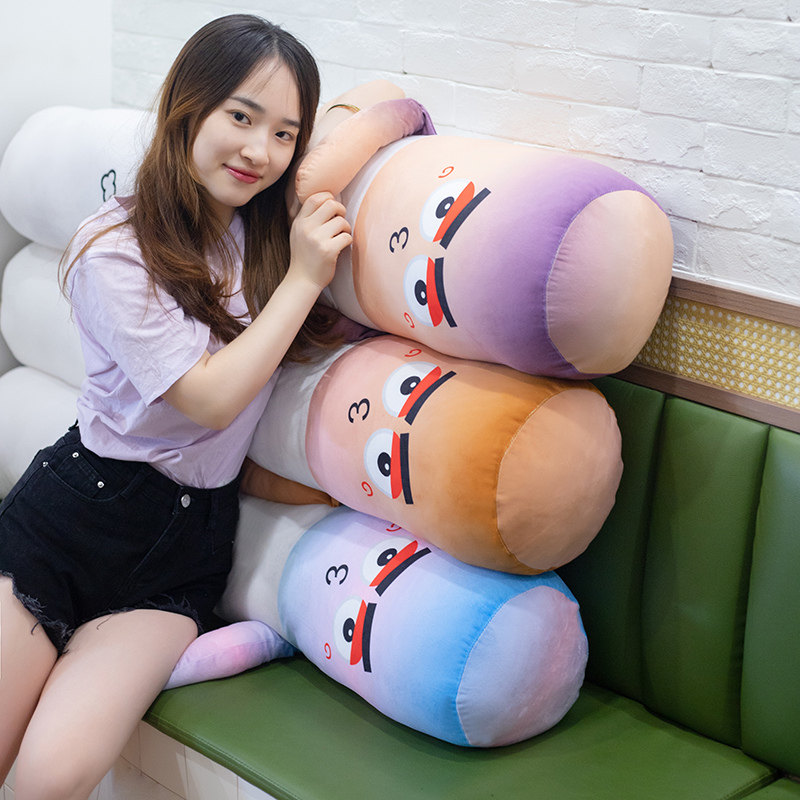 仿真来根华子香烟表情公仔毛绒玩具睡觉长抱枕布娃娃床上玩偶枕头