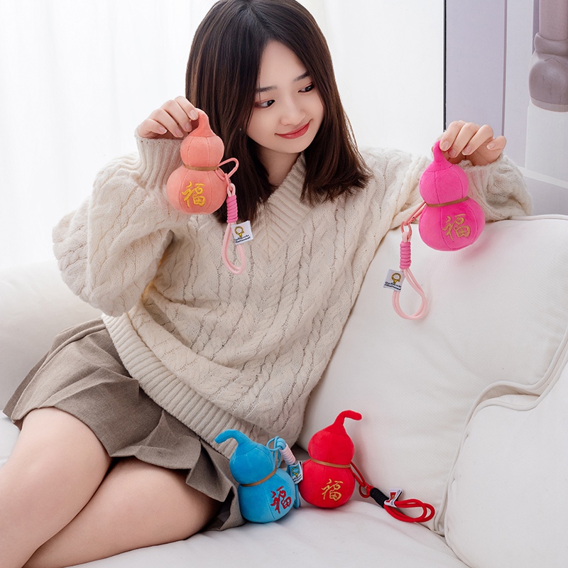 福禄葫芦挂件公仔学生书包挂饰女