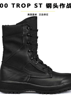 Belleville百利威夏季钢头沙漠靴300 TROP ST美产军版战术作战靴