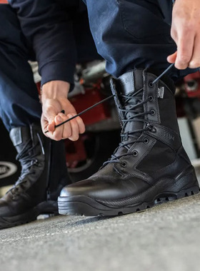 5.11全地形战术靴2.0 12416防水防刺钢头侧拉链户外作战鞋12466