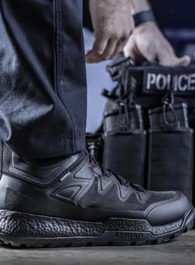 Belleville百利威战术靴AMRAP防水侧拉链户外缓震运动鞋BV970ZWPT