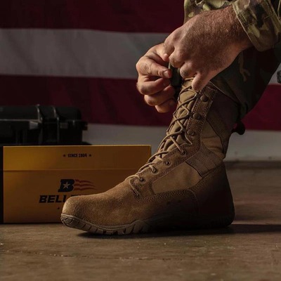 Belleville百利威轻便训练鞋TR105超轻量户外沙漠作战透气战术靴