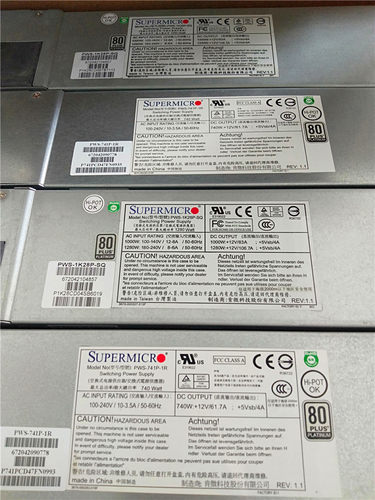 超微SUPERMICRO PWS-741P-1R 1K28P-SQ 服务器冗余电源  现货