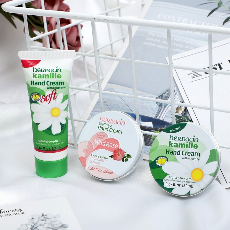 德国小甘菊好本清龟裂护手霜20ml铁盒经典圆罐修护脚粗糙滋润升级