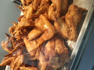 沙市言庆观炸鸡 六中对面炸鸡全翅 鸡翅 鸡翅膀整只